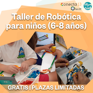 «El Robot Explorador»: Taller gratuito de Robótica para niños y niñas de 6 a 8 años